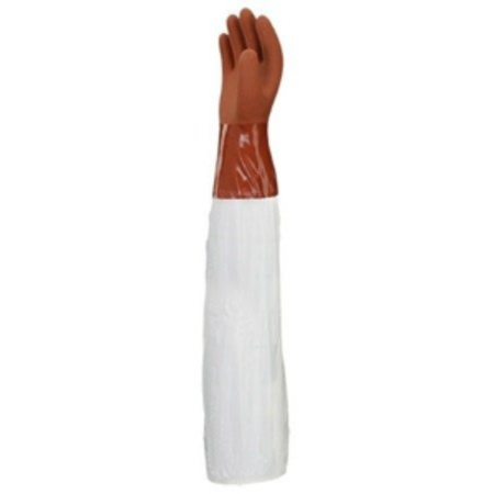 Showa SHOWA 640 Rough Finish PVC Gloves w Sleeves 640-09